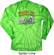 Mens Biker Shirt Smoke Em Long Sleeve Tie Dye Tee T-shirt
