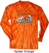 Mens Biker Shirt Smoke Em Long Sleeve Tie Dye Tee T-shirt