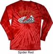 Mens Biker Shirt Smoke Em Long Sleeve Tie Dye Tee T-shirt