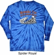 Mens Biker Shirt Smoke Em Long Sleeve Tie Dye Tee T-shirt
