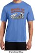 Mens Biker Shirt Smoke Em Moisture Wicking Tee