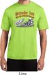 Mens Biker Shirt Smoke Em Moisture Wicking Tee