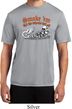 Mens Biker Shirt Smoke Em Moisture Wicking Tee