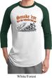 Mens Biker Shirt Smoke Em Raglan Tee T-Shirt