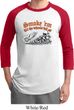 Mens Biker Shirt Smoke Em Raglan Tee T-Shirt
