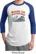 Mens Biker Shirt Smoke Em Raglan Tee T-Shirt