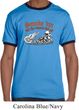 Mens Biker Shirt Smoke Em Ringer Tee T-Shirt