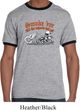 Mens Biker Shirt Smoke Em Ringer Tee T-Shirt