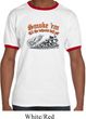 Mens Biker Shirt Smoke Em Ringer Tee T-Shirt
