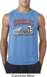 Mens Biker Shirt Smoke Em Sleeveless Tee T-Shirt