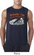 Mens Biker Shirt Smoke Em Sleeveless Tee T-Shirt