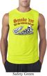 Mens Biker Shirt Smoke Em Sleeveless Tee T-Shirt