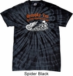 Mens Biker Shirt Smoke Em Spider Tie Dye Tee T-shirt