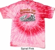 Mens Biker Shirt Smoke Em Tie Dye Tee T-shirt