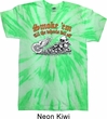 Mens Biker Shirt Smoke Em Twist Tie Dye Tee T-shirt