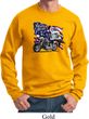 Mens Biker Sweatshirt American Pride Motorcycle Sweat Shirt