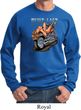 Mens Biker Sweatshirt Built To Last Sweat Shirt