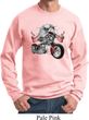 Mens Biker Sweatshirt Eagle Biker Sweat Shirt