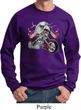 Mens Biker Sweatshirt Eagle Biker Sweat Shirt