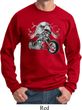 Mens Biker Sweatshirt Eagle Biker Sweat Shirt