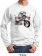 Mens Biker Sweatshirt Eagle Biker Sweat Shirt
