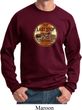 Mens Biker Sweatshirt Last Stop Sweat Shirt