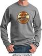 Mens Biker Sweatshirt Last Stop Sweat Shirt