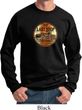Mens Biker Sweatshirt Last Stop Sweat Shirt
