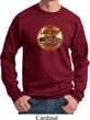 Mens Biker Sweatshirt Last Stop Sweat Shirt