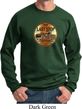 Mens Biker Sweatshirt Last Stop Sweat Shirt
