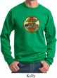 Mens Biker Sweatshirt Last Stop Sweat Shirt