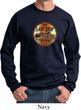Mens Biker Sweatshirt Last Stop Sweat Shirt