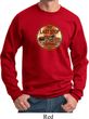 Mens Biker Sweatshirt Last Stop Sweat Shirt