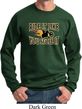 Mens Biker Sweatshirt Ride It Like You Stole It Sweat Shirt