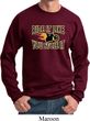 Mens Biker Sweatshirt Ride It Like You Stole It Sweat Shirt