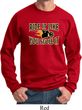 Mens Biker Sweatshirt Ride It Like You Stole It Sweat Shirt