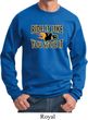 Mens Biker Sweatshirt Ride It Like You Stole It Sweat Shirt