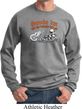 Mens Biker Sweatshirt Smoke Em Sweat Shirt