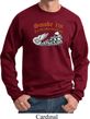 Mens Biker Sweatshirt Smoke Em Sweat Shirt