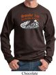 Mens Biker Sweatshirt Smoke Em Sweat Shirt