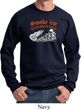 Mens Biker Sweatshirt Smoke Em Sweat Shirt