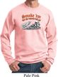 Mens Biker Sweatshirt Smoke Em Sweat Shirt
