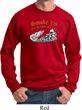 Mens Biker Sweatshirt Smoke Em Sweat Shirt