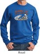 Mens Biker Sweatshirt Smoke Em Sweat Shirt