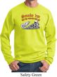 Mens Biker Sweatshirt Smoke Em Sweat Shirt