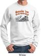 Mens Biker Sweatshirt Smoke Em Sweat Shirt