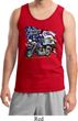 Mens Biker Tanktop American Pride Motorcycle Tank Top