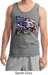 Mens Biker Tanktop American Pride Motorcycle Tank Top