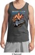 Mens Biker Tanktop Built To Last Tank Top