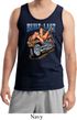 Mens Biker Tanktop Built To Last Tank Top